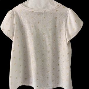 NWT LOFT Short Sleeve Summer Top